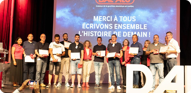 Célébration de l’ouverture de la 100ème franchise DAL’ALU