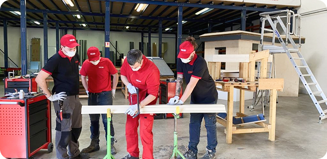 Formation professionnelle au centre Alucampus DAL’ALU