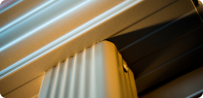 Gouttière aluminium éco-conçue INOA