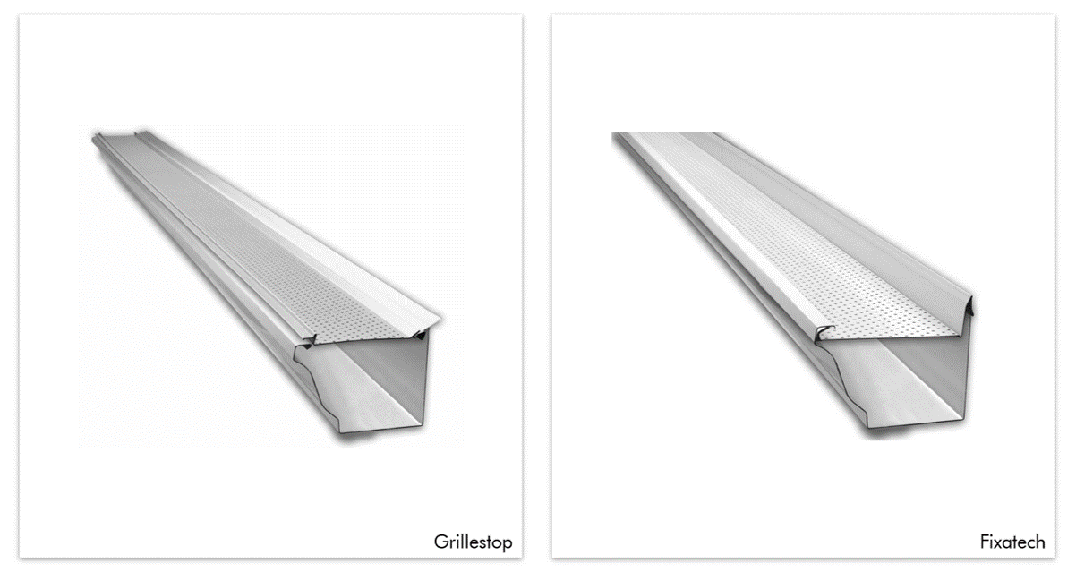 Grillage de protection pour gouttière et chéneaux. Protège