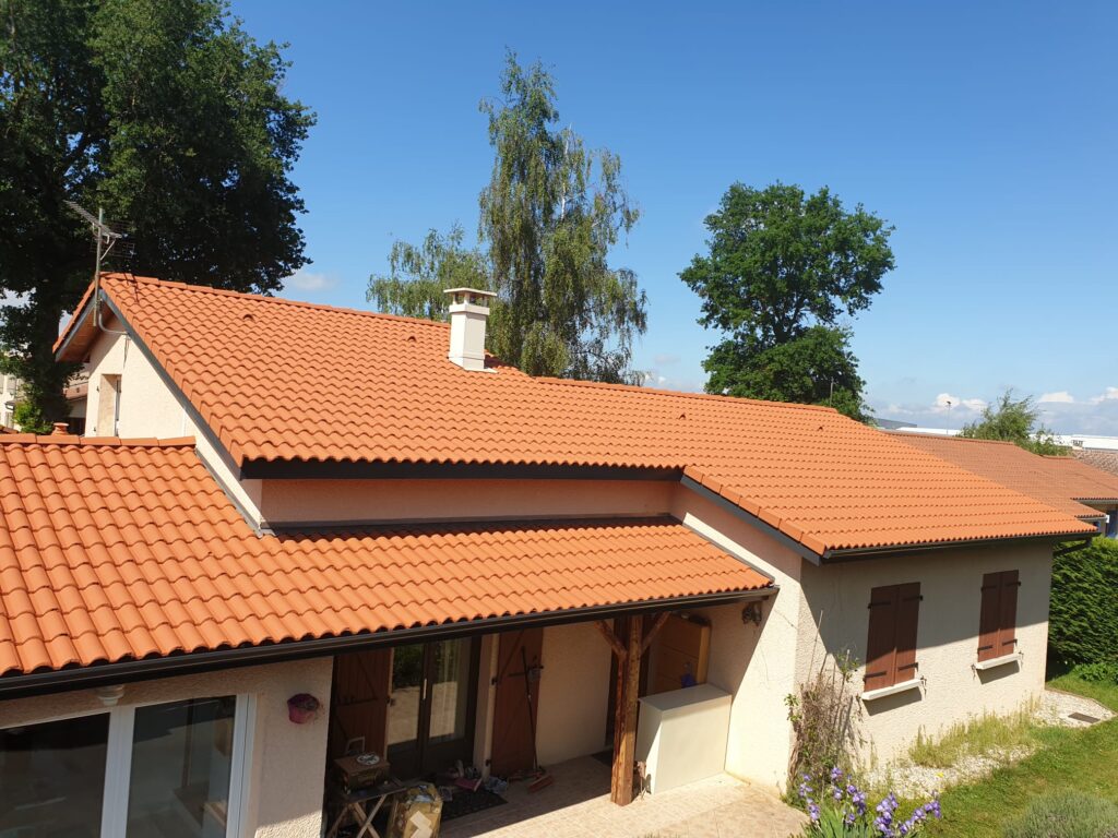 Projet Gouttière Aluminium dans l&rsquo;Ain (01)