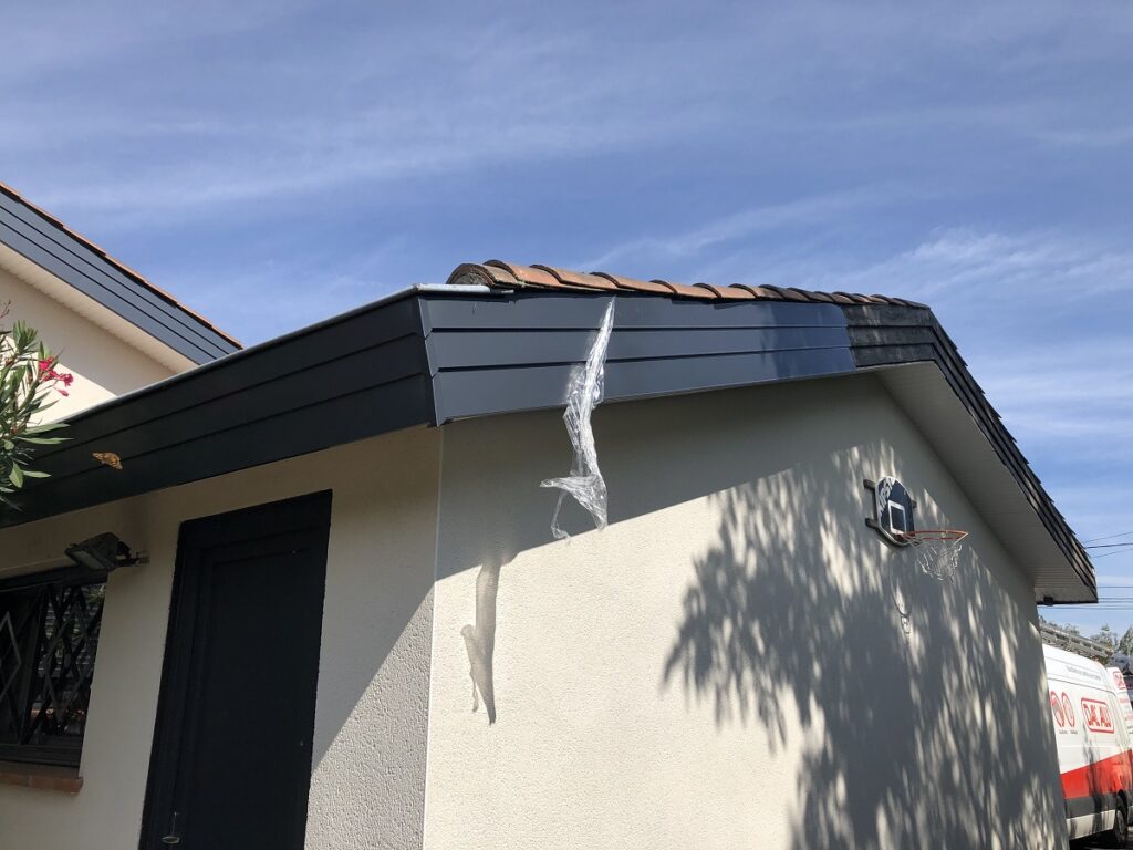 Habillage Aluminium sur maison individuelle