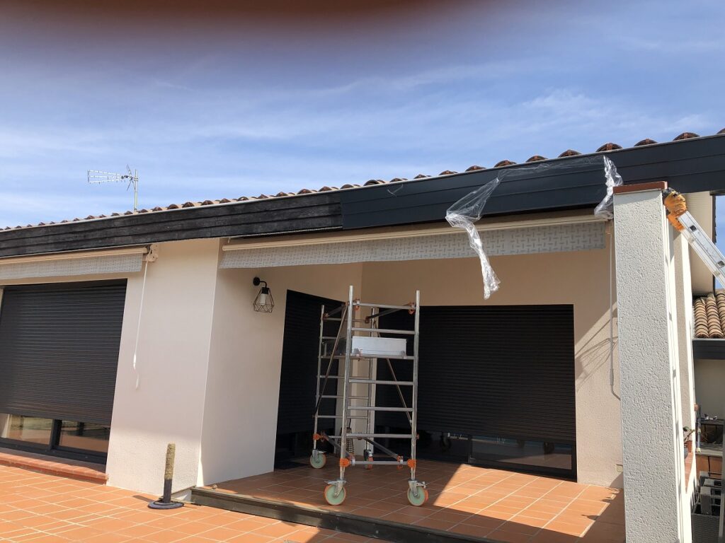 Habillage Aluminium sur maison individuelle