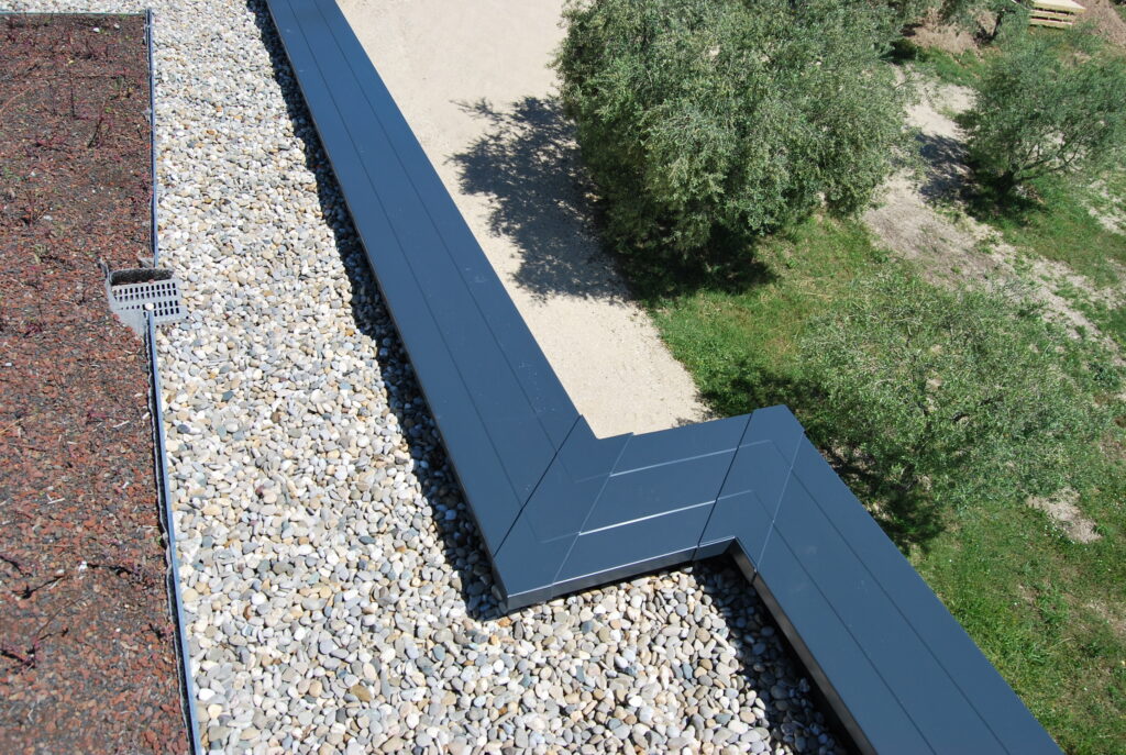 Pose de Couvertine Annapurna sur Maison d&rsquo;Architecte