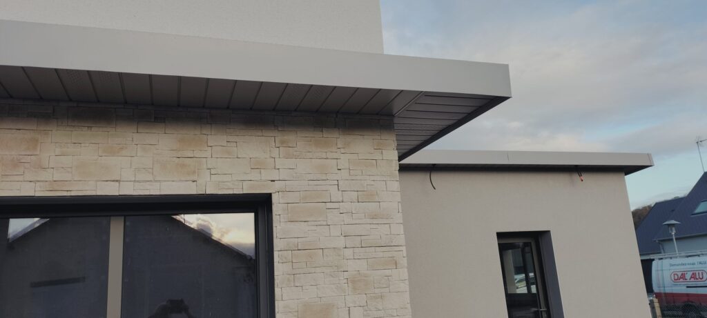 GOUTTIERES ET SOUS FACE ALUMINIUM