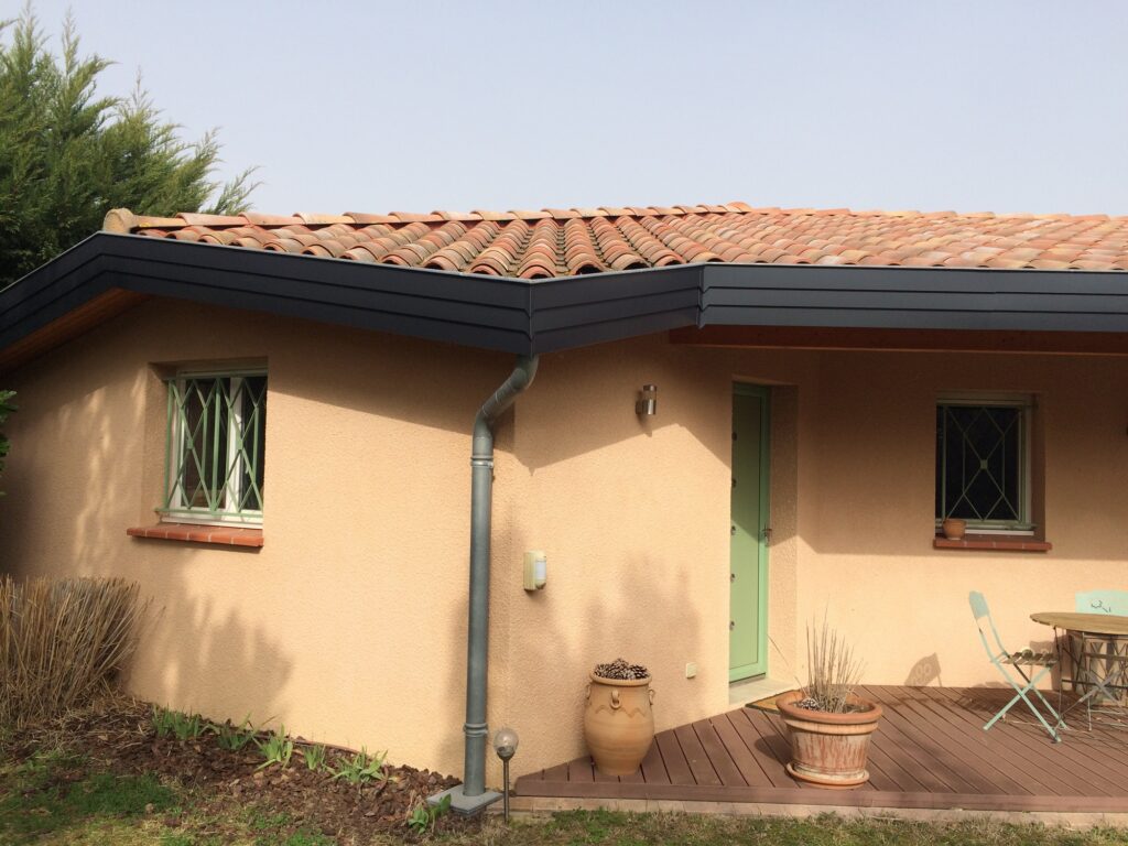 Habillage Aluminium sur maison individuelle